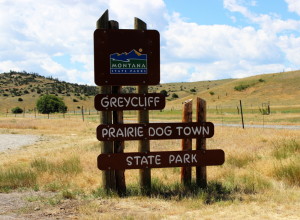 Greycliff Prairie Dog Town Entrance