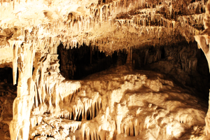 Inside Lewis and Clark Caverns